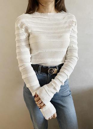 Красивый женственный свитер лонгслив na - kd