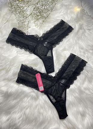 Трусики стринги в сеточку