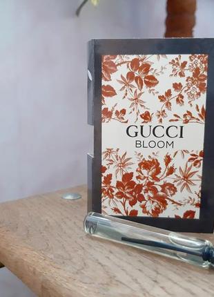 Gucci bloom💥оригинал миниатюра пробник mini 5 мл книжка игла2 фото