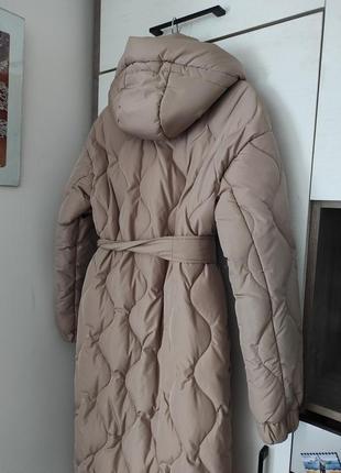 Зимнее теплое пальто6 фото