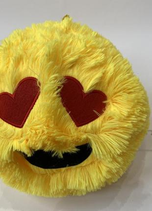 М'яка іграшка великий м'яч — смайт 😍2 фото