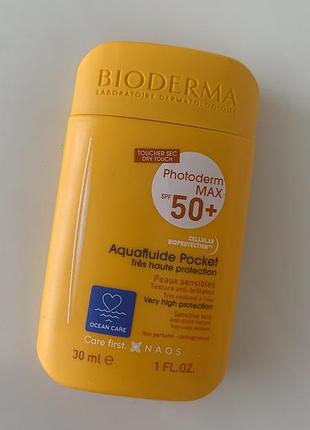 Aквафлюид bioderma photoderm spf 50