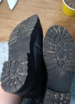 Зимові чорні чоботи сапоги розмір 363 фото