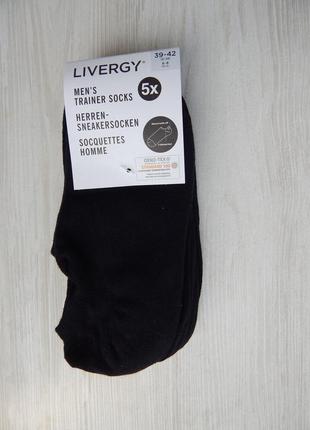 Набір чоловічих коротких шкарпеток 5 пар livergy 39-42, 43-464 фото