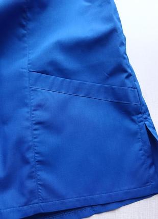 Жіночий медичний костюм синій електрик 40-54 р з котона4 фото