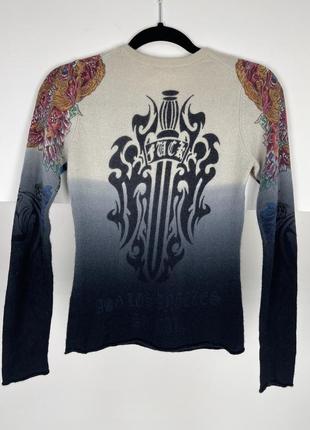 Крутой женский свитер amal guessous кофта лонгслив xs/s3 фото