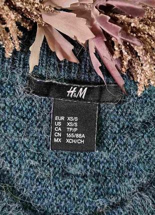 Стильный свитер оверсайз с шерстью альпака h&m 🌺2 фото