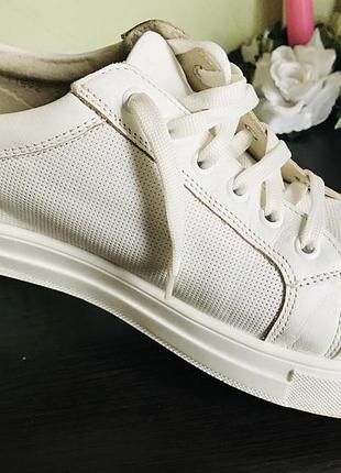 Чоловічі кеди білі  45р