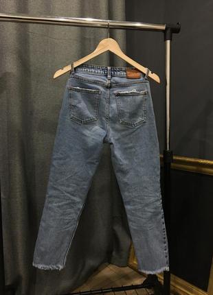 Джинси / жіночі джинси / світлі джинси / джинси на високій посадці3 фото