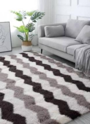 Коврик травка 1.5 м * 2м прикроватный, придиаемый, мягкий и комфортный, прорезиненный