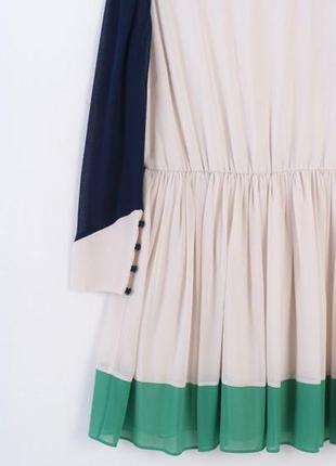 Сукня бежева шифонова плаття великий розмір8 фото