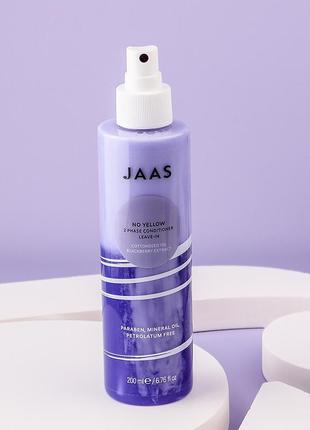 Не смываемый анти-желтый кондиционер, двухфазный для волос 2 phase leave-in conditioner no yellow jaas,