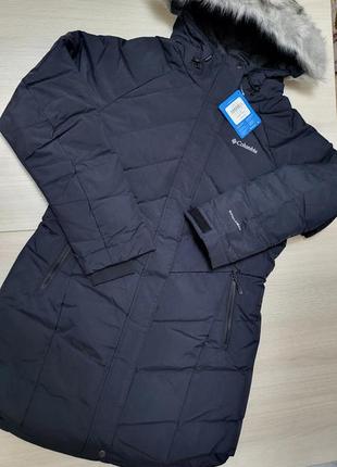 Новое зимнее женское пальто пуховик columbia lay d down mid jacket