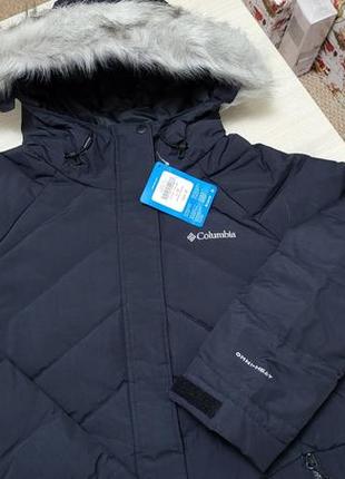 Нове зимове жіноче пальто пуховик columbia lay d down mid jacket