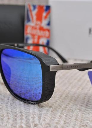 Фирменные солнцезащитные очки  прямоугольные thom richard tr9023 wayfarer зеркальные5 фото