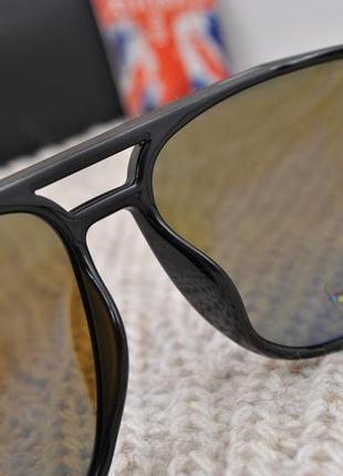 Фирменные солнцезащитные очки  прямоугольные thom richard tr9023 wayfarer зеркальные4 фото