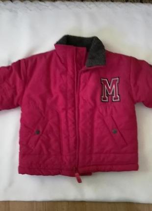 Тепла курточка нова disney