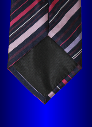 Яркий стильный мужской широкий галстук в полоску самовяз  краватка из полиэстера от tomas nash lkj7 фото