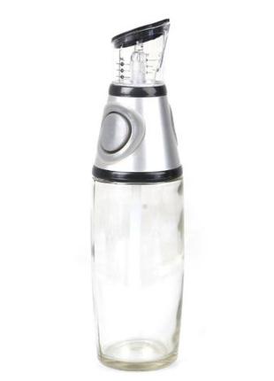 Бутылка для масла, press and measure oil dispenser, серый, бутылка для масла с дозатором (st)