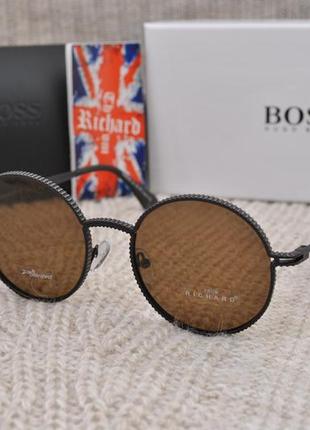 Фірмові круглі сонцезахисні окуляри thom richard polarized tr9038