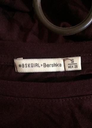 Стильная интересная кофта футболка длинный рукав / bershka /s6 фото