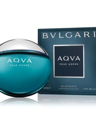 Bvlgari aqva pour homme туалетна вода 100 ml булгарі аква пур хом чоловічий парфум аромат духи парфумована1 фото