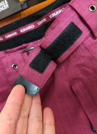 №2 жіночі лижні штани chanex мембрана 15000 termo-tex , водовідштовхуючі гірськолижні штани6 фото