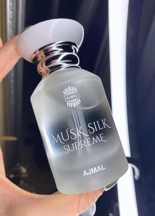 Ajmal - musk silk supreme парфумована вода оригінал! / мускус,конвалія,амбра