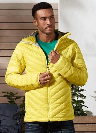 Роскошная яркая мужская демисезонная куртка, курточка от tcm tchibo (чибо), нитевичка, l-2xl