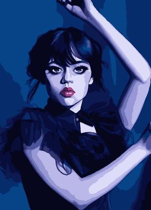 Картина по номерах wednesday вендсей уенздей венсдей арс уэнсдэй уэнсдей