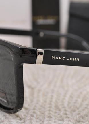 Фирменные большие солнцезащитные очки marc john polarized mj0770 очки4 фото