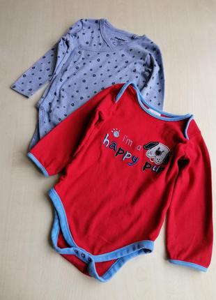 Боді lupilu, bambini довгий рукав 80,86, 12-18міс.