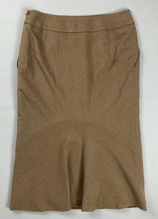 Max mara camelhair skirt спідниця вовняна6 фото