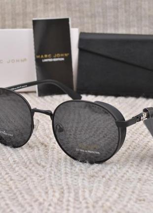 Фирменные солнцезащитные очки  круглые   marc john polarized mj07894 фото