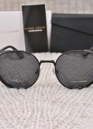 Фирменные солнцезащитные очки  круглые   marc john polarized mj07895 фото