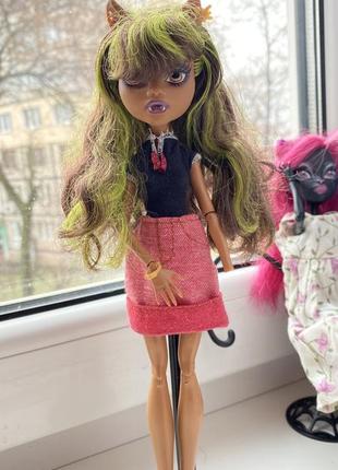 Кукла monster high клодин вульф clawdeen wonder wolf супергерои монстер хай