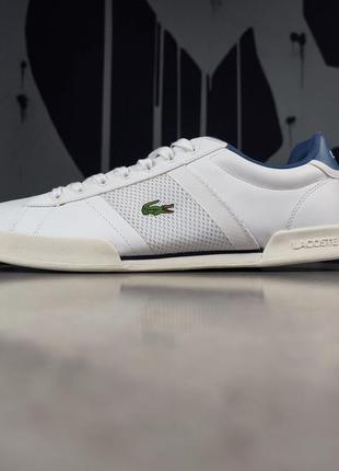 Original lacoste deston 316 1 чоловічі кросівки шкіряні us 122 фото