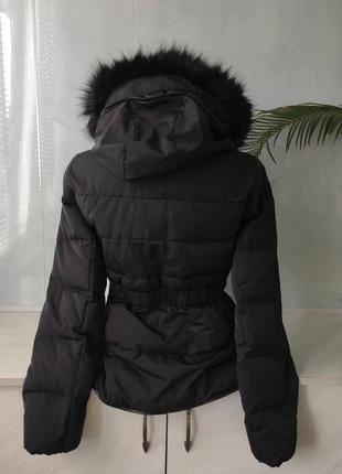 Куртка на натуральном пуху zara для девушки размер s,2 фото
