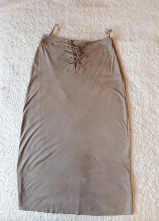 Довга спідниця (можливий обмін) під замш