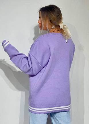 💙6 кольорів💛 стильний плотний джемпер светр оверсайз7 фото