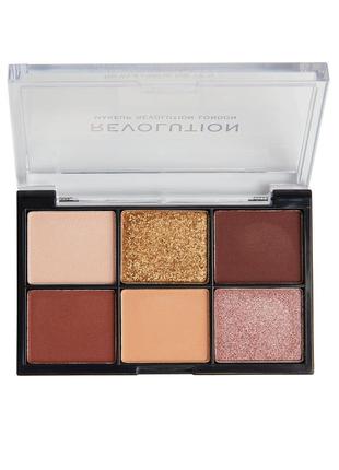 Мини палетка revolution mini reloaded palette velvet rose