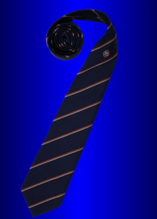 Классический мужской яркий синий в полоску широкий синий галстук краватка самовяз регат для косплея6 фото