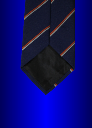 Классический мужской яркий синий в полоску широкий синий галстук краватка самовяз регат для косплея7 фото