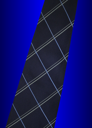 Классический мужской в квадрат широкий галстук краватка из полиэстера от bhs limited, англия lkj3 фото