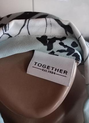 Шифоновое платье рубашка together 5