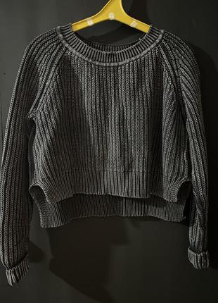 Офігений светр вкорочений