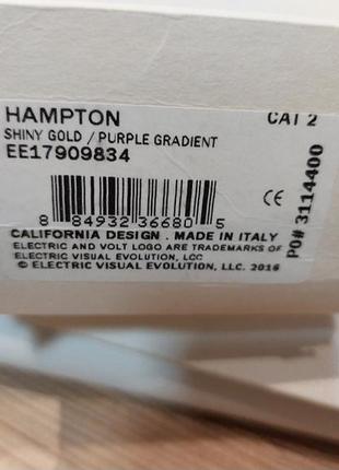 Изящные круглые солнцезащитные очки hampton от  electric eyewear! usa10 фото