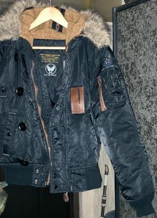Куртка n-2b аляска ,wilker industries ,inc1 фото