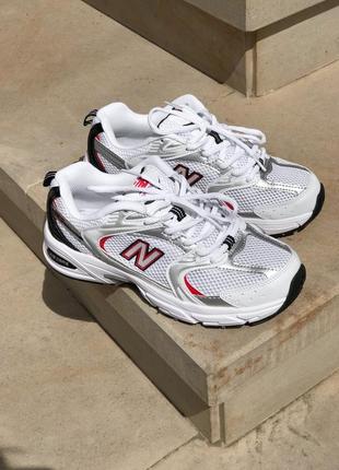 Женские кроссовки new balance 530 white black 36-37-38