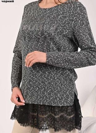 Нарядна туника в двох кольорах 3